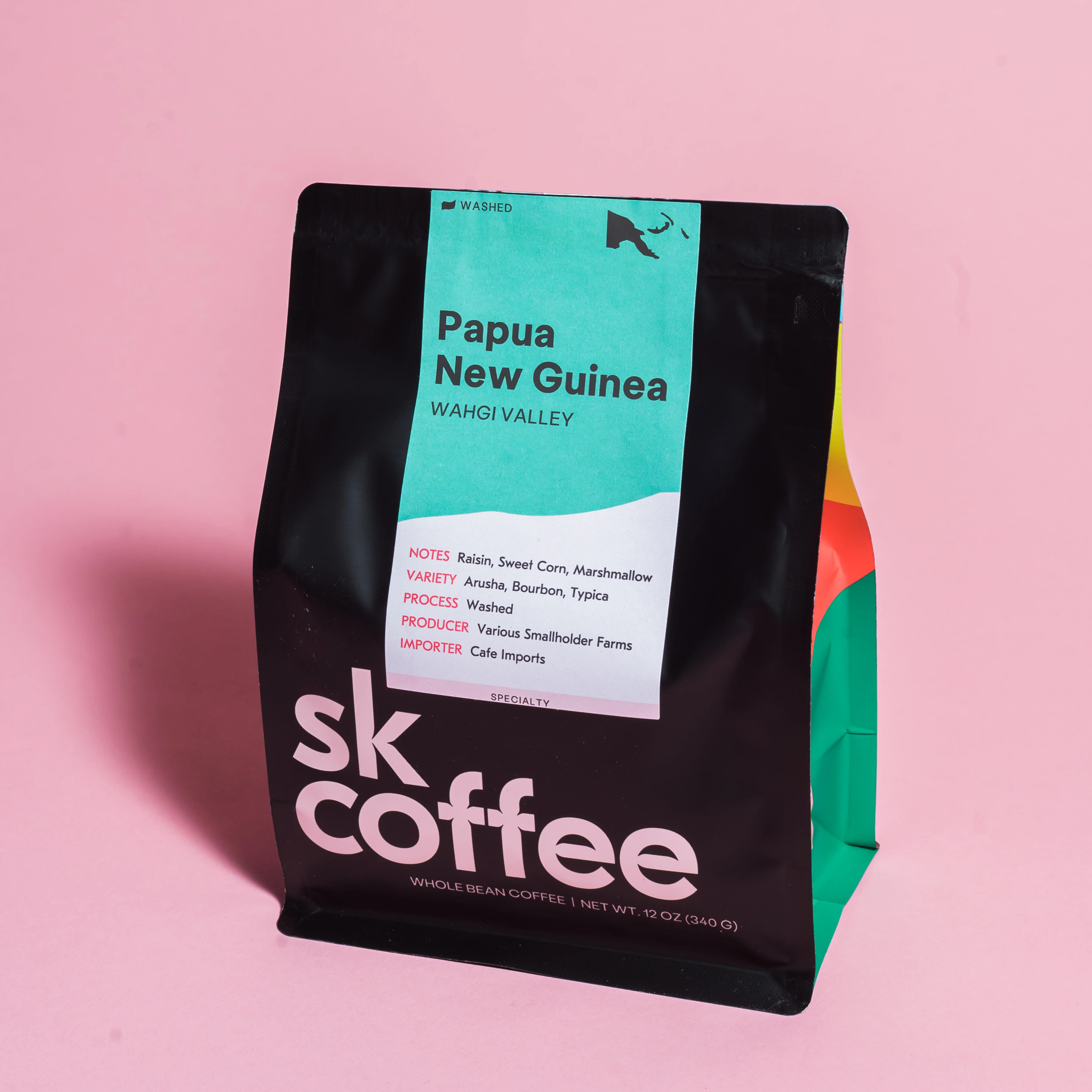 Wahgi Valley from S.K. Coffee