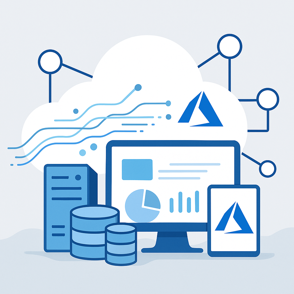 Cloud architecture illustration