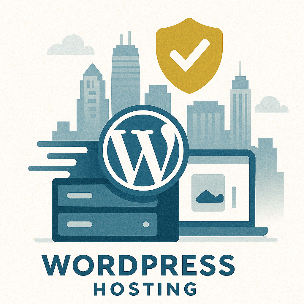 WordPress hosting illustration
