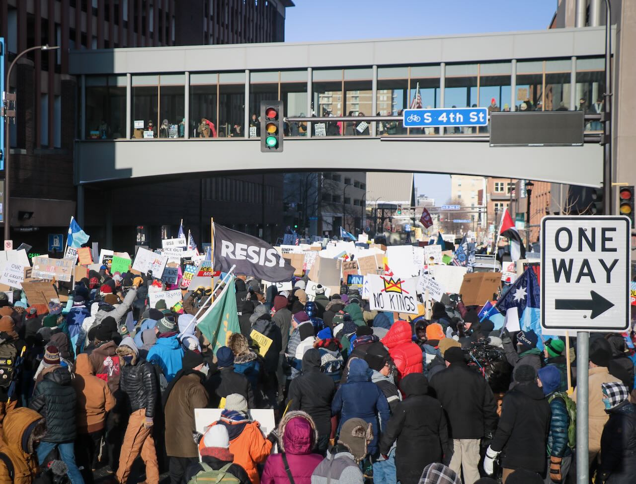 Minneapolis Anti Ice March - January 23, 2006